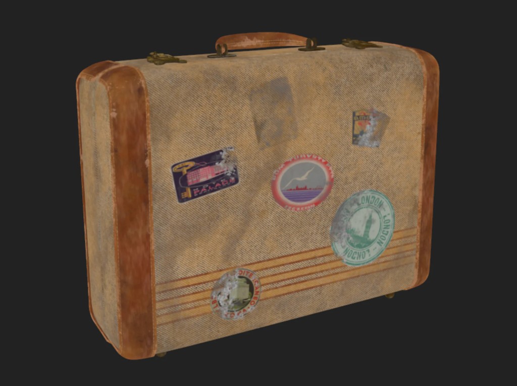 Suitcase render